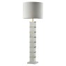 Floor Lamp Celinae White including Lampshade by Richmond Interiors Floor Lamp Celinae White including Lampshade by Richmond Interiors