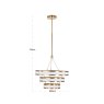 Chandelier Cealora White by Richmond Interiors Chandelier Cealora White by Richmond Interiors