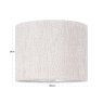 Lampshade Marly Lovely Cream 50cm by Richmond Interiors Lampshade Marly Lovely Cream 50cm by Richmond Interiors