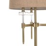 Floor Lamp Josie Brushed Gold by Richmond Interiors Floor Lamp Josie Brushed Gold by Richmond Interiors