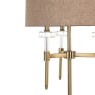 Table Lamp Josie Brushed Gold by Richmond Interiors Table Lamp Josie Brushed Gold by Richmond Interiors