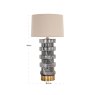 Table Lamp Jaylee Black/white by Richmond Interiors Table Lamp Jaylee Black/white by Richmond Interiors