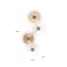 Wall Lamp Linzi Brushed Gold by Richmond Interiors Wall Lamp Linzi Brushed Gold by Richmond Interiors