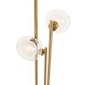 Floor Lamp Luva Brushed Gold by Richmond Interiors Floor Lamp Luva Brushed Gold by Richmond Interiors
