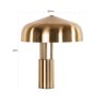 Table Lamp Linzy Brushed Gold by Richmond Interiors Table Lamp Linzy Brushed Gold by Richmond Interiors