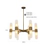 Chandelier Tricon Bronze by Richmond Interiors