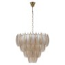 Chandelier Chloe Gold by Richmond Interiors Chandelier Chloe Gold by Richmond Interiors