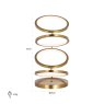 Table Lamp Jaimin Brushed Gold by Richmond Interiors Table Lamp Jaimin Brushed Gold by Richmond Interiors