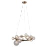Chandelier Yosie Brushed Gold by Richmond Interiors Chandelier Yosie Brushed Gold by Richmond Interiors