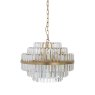 Chandelier Desire Brushed Gold Small by Richmond Interiors