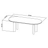 Duo Grey Oiled Oak 6 Seater Dining Table with Monte Bianco Sintered Stone Top Duo Grey Oiled Oak 6 Seater Dining Table with Monte Bianco Sintered Stone Top