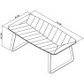 Emerson Rustic Oak and Peppercorn Rectangular Coffee Table by Bentley Designs Emerson Rustic Oak and Peppercorn Rectangular Coffee Table by Bentley Designs