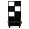 Emerson Rustic Oak and Peppercorn Display Cabinet by Bentley Designs Emerson Rustic Oak and Peppercorn Display Cabinet by Bentley Designs