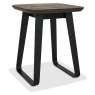 Emerson Weathered Oak and Peppercorn Square Lamp Table by Bentley Designs Emerson Weathered Oak and Peppercorn Square Lamp Table by Bentley Designs