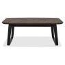 Emerson Weathered Oak and Peppercorn Rectangular Coffee Table by Bentley Designs