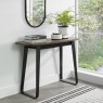 Emerson Weathered Oak and Peppercorn Console Table by Bentley Designs
