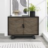 Emerson Weathered Oak and Peppercorn Narrow Sideboard by Bentley Designs Emerson Weathered Oak and Peppercorn Narrow Sideboard by Bentley Designs