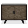 Emerson Weathered Oak and Peppercorn Narrow Sideboard by Bentley Designs Emerson Weathered Oak and Peppercorn Narrow Sideboard by Bentley Designs