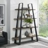 Emerson Weathered Oak and Peppercorn Open Display Unit by Bentley Designs Emerson Weathered Oak and Peppercorn Open Display Unit by Bentley Designs