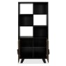 Emerson Weathered Oak and Peppercorn Display Cabinet by Bentley Designs Emerson Weathered Oak and Peppercorn Display Cabinet by Bentley Designs