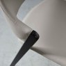 Camden Peppercorn Upholstered Dining Chairs - Grey Bonded Leather (Pair) by Bentley Designs Camden Peppercorn Upholstered Dining Chairs - Grey Bonded Leather (Pair) by Bentley Designs