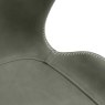Garcia Upholstered Dining Chairs - Olive Vintage Faux Leather and Black Legs (Pair) Garcia Upholstered Dining Chairs - Olive Vintage Faux Leather and Black Legs (Pair)