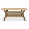Kristen Oak and Light Weathered Oak Coffee Table by Bentley Designs Kristen Oak and Light Weathered Oak Coffee Table by Bentley Designs