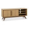 Kristen Oak and Light Weathered Oak Media Unit by Bentley Designs Kristen Oak and Light Weathered Oak Media Unit by Bentley Designs