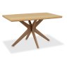 Kristen Oak and Light Weathered Oak 4 Seater Dining Table by Bentley Designs Kristen Oak and Light Weathered Oak 4 Seater Dining Table by Bentley Designs