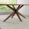 Kristen Oak and Light Weathered Oak 6 Seater Dining Table by Bentley Designs Kristen Oak and Light Weathered Oak 6 Seater Dining Table by Bentley Designs