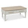 Larsen Scandi Oak and Soft Grey Coffee Table with Drawer by Bentley Designs Larsen Scandi Oak and Soft Grey Coffee Table with Drawer by Bentley Designs
