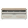 Larsen Scandi Oak and Soft Grey Media Unit by Bentley Designs Larsen Scandi Oak and Soft Grey Media Unit by Bentley Designs
