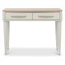 Larsen Scandi Oak and Soft Grey Console Table with Drawer by Bentley Designs