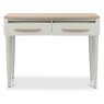 Larsen Scandi Oak and Soft Grey Console Table with Drawer by Bentley Designs
