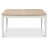 Larsen Scandi Oak and Soft Grey 4-6 Extension Dining Table by Bentley Designs Larsen Scandi Oak and Soft Grey 4-6 Extension Dining Table by Bentley Designs
