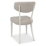 Larsen Soft Grey Upholstered Dining Chairs - Grey Bonded Leather (Pair) by Bentley Designs Larsen Soft Grey Upholstered Dining Chairs - Grey Bonded Leather (Pair) by Bentley Designs