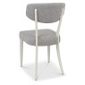 Larsen Soft Grey Upholstered Dining Chairs - Grey Fabric (Pair) by Bentley Designs