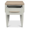 Larsen Scandi Oak and Soft Grey 1 Drawer Bedside Table by Bentley Designs Larsen Scandi Oak and Soft Grey 1 Drawer Bedside Table by Bentley Designs