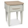 Larsen Scandi Oak and Soft Grey 1 Drawer Bedside Table by Bentley Designs Larsen Scandi Oak and Soft Grey 1 Drawer Bedside Table by Bentley Designs
