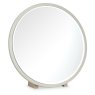 Larsen Scandi Oak and Soft Grey Vanity Mirror by Bentley Designs