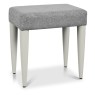 Larsen Scandi Oak and Soft Grey Stool - Grey Fabric by Bentley Designs Larsen Scandi Oak and Soft Grey Stool - Grey Fabric by Bentley Designs