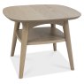 Dansk Scandi Oak Lamp Table with Shelf by Bentley Designs Dansk Scandi Oak Lamp Table with Shelf by Bentley Designs