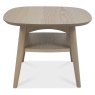 Dansk Scandi Oak Lamp Table with Shelf by Bentley Designs Dansk Scandi Oak Lamp Table with Shelf by Bentley Designs