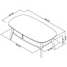 Dansk Scandi Oak Coffee Table with Shelf by Bentley Designs Dansk Scandi Oak Coffee Table with Shelf by Bentley Designs