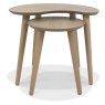 Dansk Scandi Oak Nest of Lamp Tables by Bentley Designs