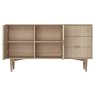 Dansk Scandi Oak Wide Sideboard by Bentley Designs