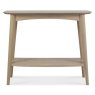 Dansk Scandi Oak Console with Shelf by Bentley Designs Dansk Scandi Oak Console with Shelf by Bentley Designs