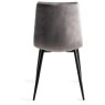 Dansk Scandi Oak 4 Seater Table and 4 Mondrian Grey Velvet Chairs Dansk Scandi Oak 4 Seater Table and 4 Mondrian Grey Velvet Chairs