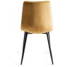 Dansk Scandi Oak 4 Seater Table and 4 Mondrian Mustard Velvet Chairs Dansk Scandi Oak 4 Seater Table and 4 Mondrian Mustard Velvet Chairs