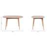 Dansk Scandi Oak 4 Seater Table and 4 Mondrian Petrol Blue Velvet Chairs Dansk Scandi Oak 4 Seater Table and 4 Mondrian Petrol Blue Velvet Chairs